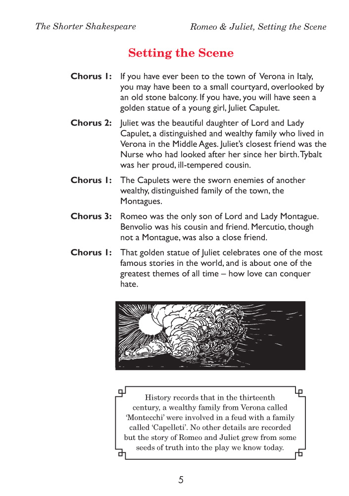 romeo and juliet play scripts